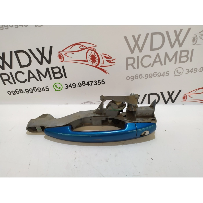 MANIGLIA ESTERNA APRI PORTA ANTERIORE SINISTRO SX USATO PEUGEOT 207 1.6 HDI (2006\2015)