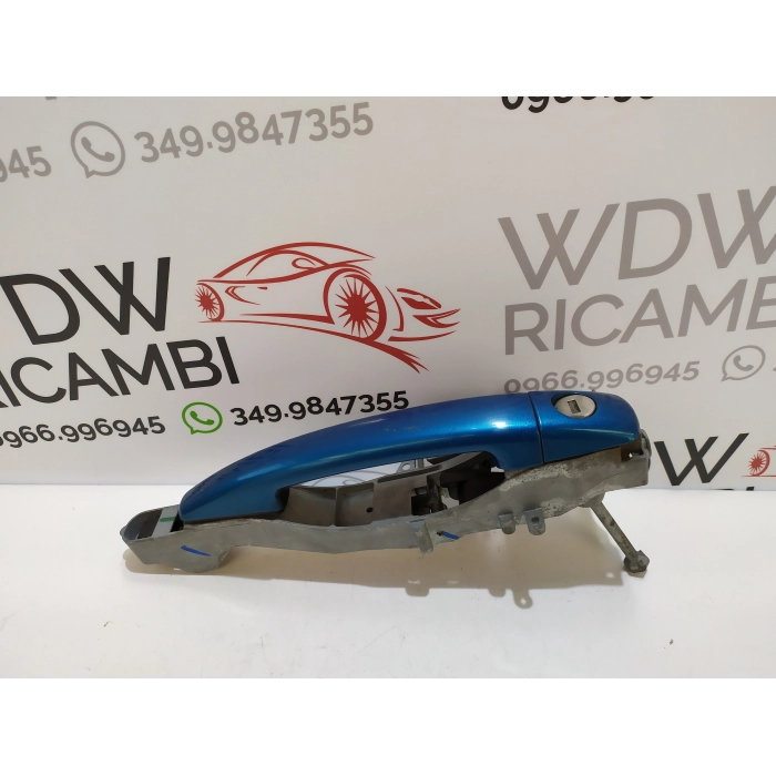MANIGLIA ESTERNA APRI PORTA ANTERIORE SINISTRO SX USATO PEUGEOT 207 1.6 HDI (2006\2015)