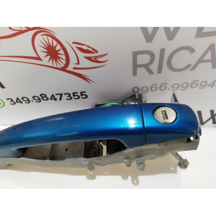MANIGLIA ESTERNA APRI PORTA ANTERIORE SINISTRO SX USATO PEUGEOT 207 1.6 HDI (2006\2015)
