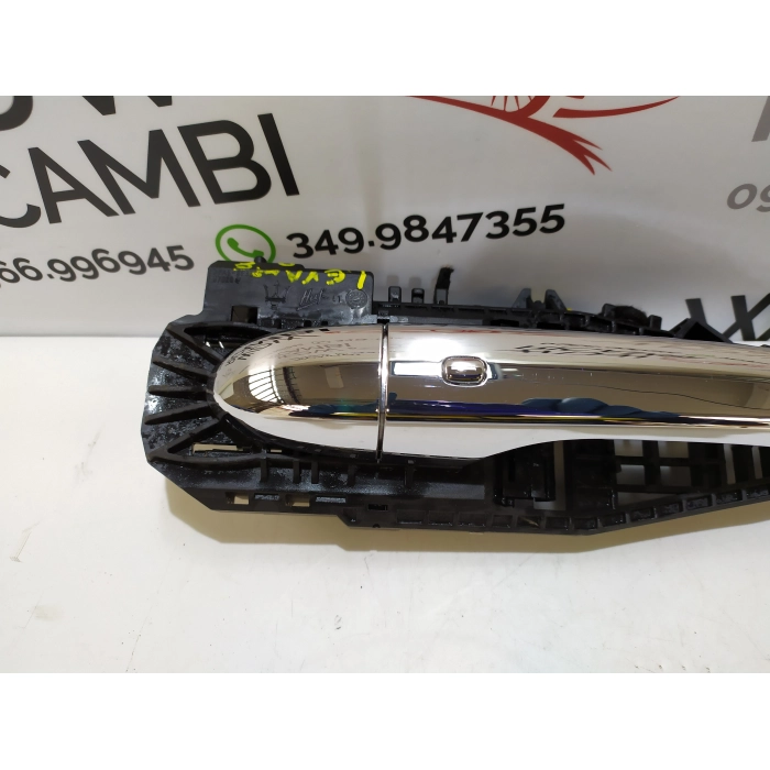 MANIGLIA ESTERNA CROMATA APRI PORTA POSTERIORE SINISTRO SX USATO MASERATI LEVANTE (DAL 2016 IN POI>)