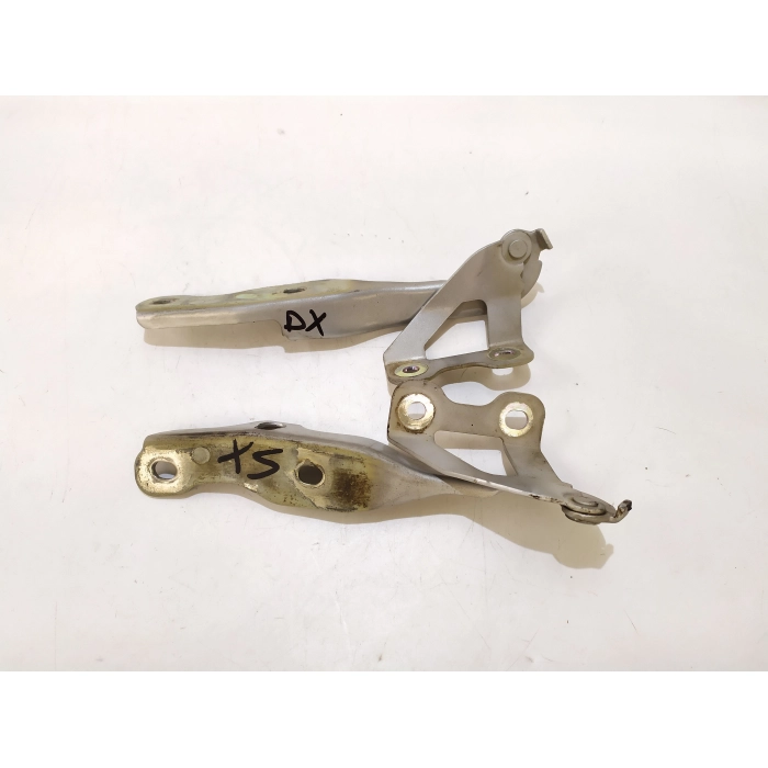 COPPIA CERNIERA CERNIERE COFANO ANTERIORE ANT USATO CHEVROLET MATIZ 800 (2005\2010) 2009