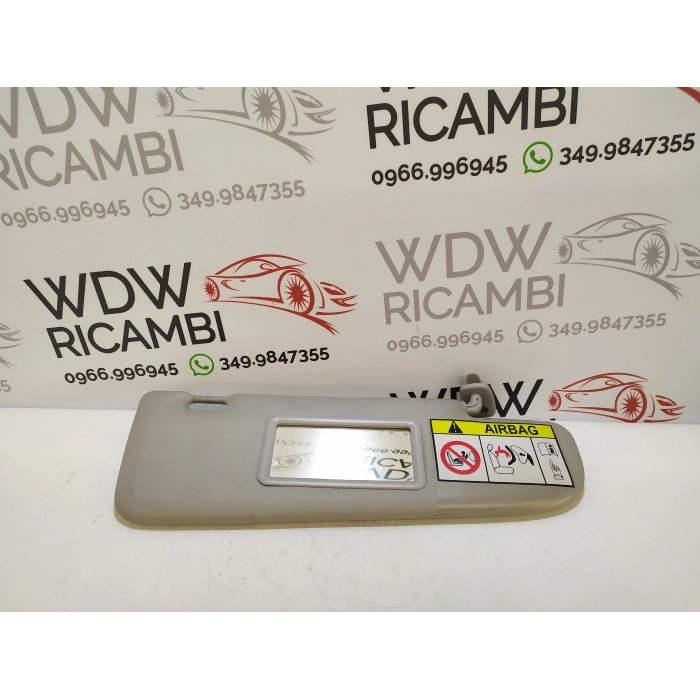 ALETTA PARASOLE USATO LATO DESTRO DX FIAT PANDA (312\319) (DAL 2012 IN POI >) 2016