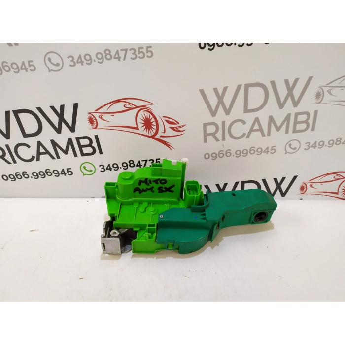 505228550 SERRATURA CHIUSURA PORTA ANTERIORE SINISTRO SX USATO ALFA ROMEO MITO 1.3 (2008\2018) 2011
