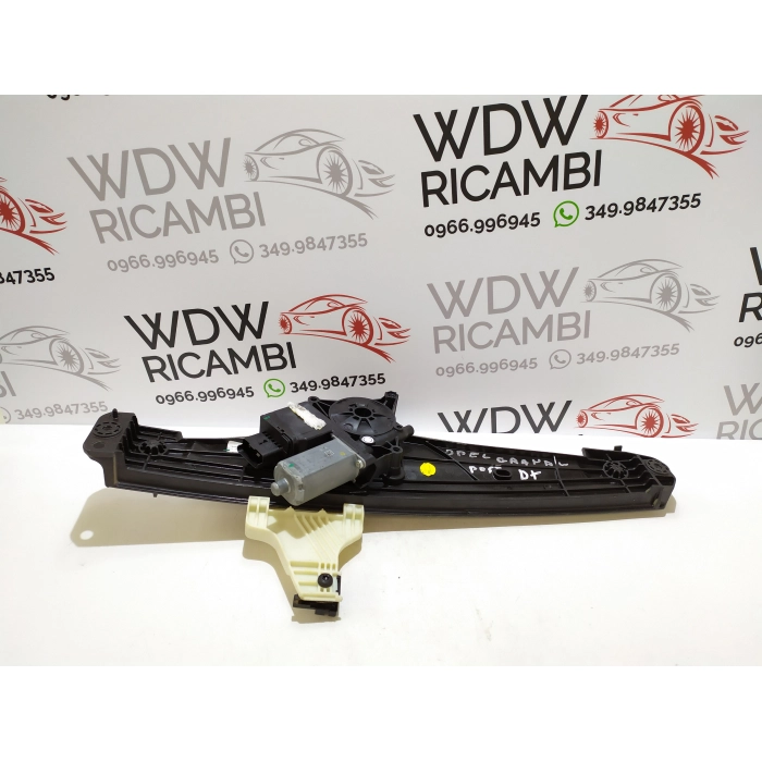 9815403780 ALZAVETRO ALZACRISTALLO ELETTRICO PORTA POSTERIORE DESTRO DX USATO OPEL GRANDLAND X (DAL 2017 IN POI >)