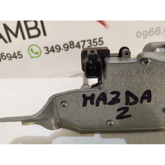 MOTORINO TERGICRISTALLO TERGILUNOTTO PORTELLONE POSTERIORE POST USATO MAZDA 2 DE\B (2007\2014)