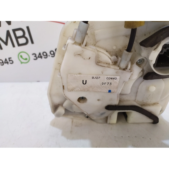 8J27C0440 SERRATURA CHIUSURA PORTA ANTERIORE DESTRO DX USATO MAZDA 2 DE\B (2007\2014)
