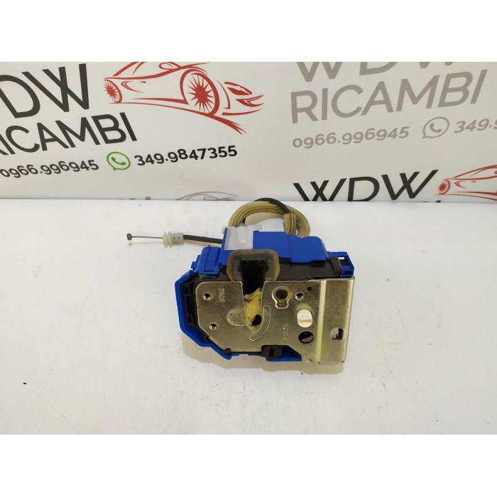 520181250 SERRATURA ELETTRICA 4 PIN PORTA POSTERIORE SINISTRO SX USATO FIAT 500L 1.3 (DAL 2012 IN POI >)