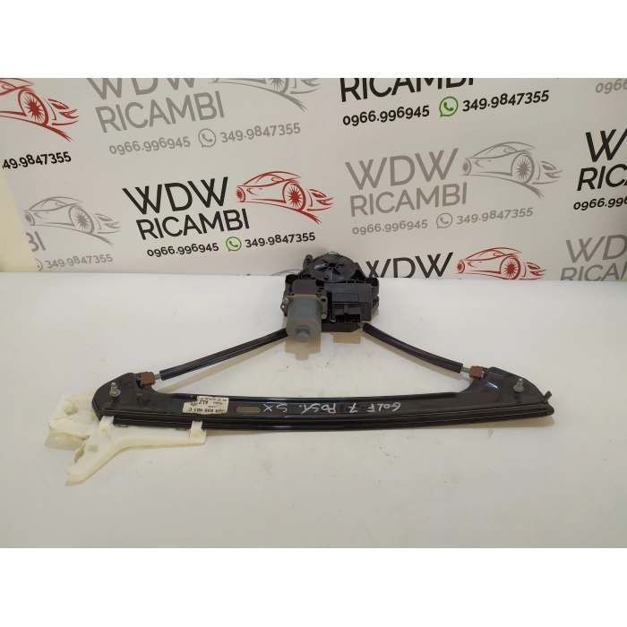 5G4839461C ALZAVETRO CON MOTORINO PORTA POSTERIORE SINISTRO SX USATO VW GOLF VII 7 (2012\2019)
