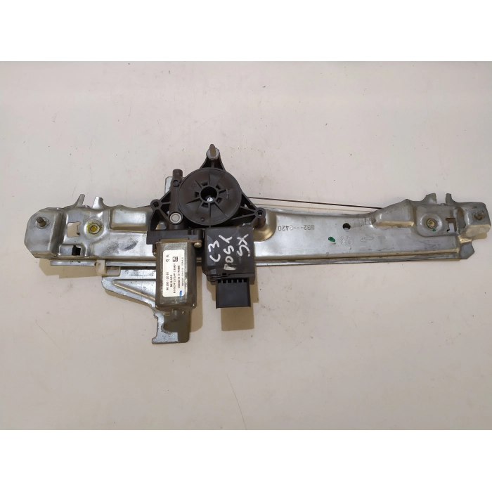 9829512080 ALZAVETRO ELETTRICO PORTA POSTERIORE SINISTRO SX USATO CITROEN C3 3° SERIE (DAL 2016>)