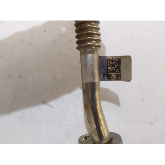 670051389 TUBO CONDOTTO OLIO TURBINA USATO ALFA ROMEO STELVIO Q4 QUADRIFOGLIO 2.9 (DAL 2016 IN POI >)
