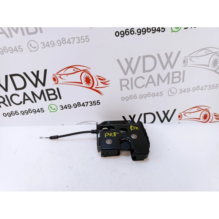505564030 SERRATURA SCHIENALE POSTERIORE DESTRO DX USATO ALFA ROMEO STELVIO Q4 QUADRIFOGLIO 2.9 (DAL 2016 IN POI >)
