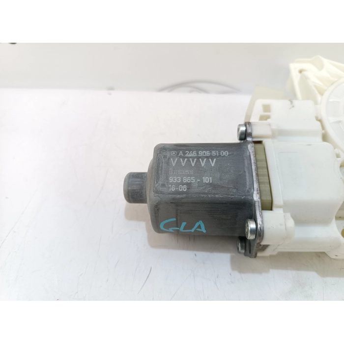 A2469065100 MOTORINO ALZAVETRO ANTERIORE SINISTRO SX USATO MERCEDES CLASSE A W176 \ GLA X156