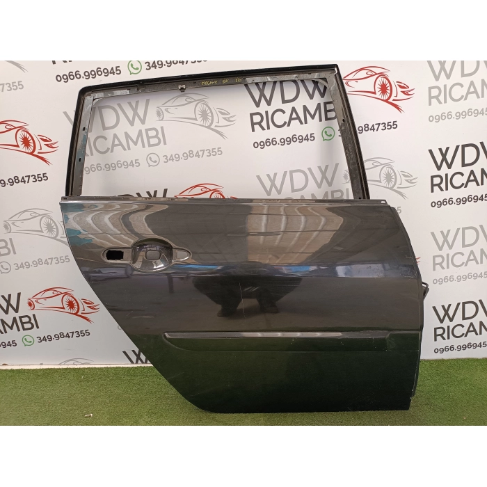 PORTA PORTIERA SPORTELLO POSTERIORE DESTRO DX USATO RENAULT SCENIC MEGANE SW 1.5 (2002\2010)