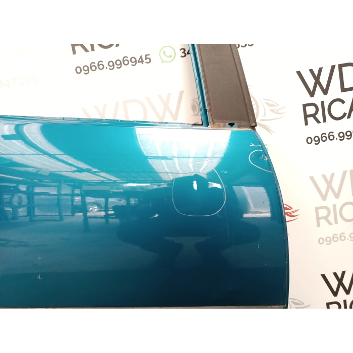 PORTA PORTIERA SPORTELLO LATO POSTERIORE DESTRO DX USATO BLU PEUGEOT 207 (2006\2015)