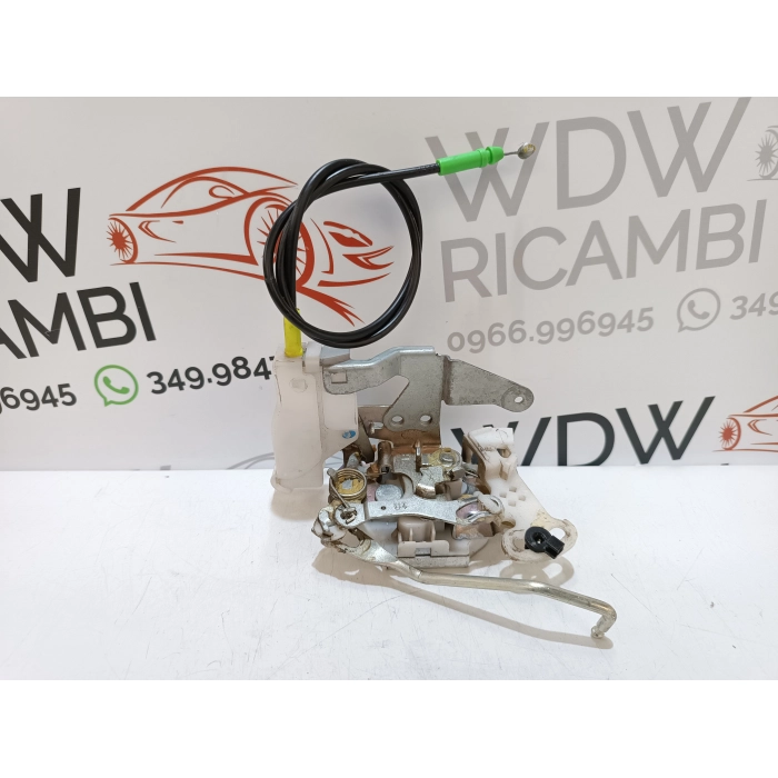 SERRATURA CHIUSURA PORTA ANTERIORE DESTRO DX USATO PEUGEOT 107 \ CITROEN C1 3P 3 PORTE