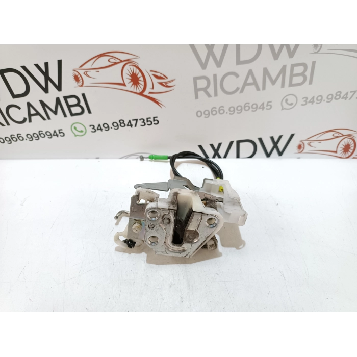 SERRATURA CHIUSURA PORTA ANTERIORE DESTRO DX USATO PEUGEOT 107 \ CITROEN C1 3P 3 PORTE