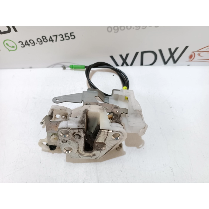SERRATURA CHIUSURA PORTA ANTERIORE DESTRO DX USATO PEUGEOT 107 \ CITROEN C1 3P 3 PORTE