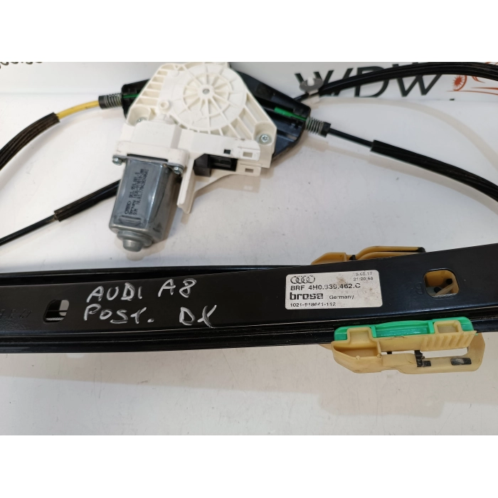 4H0839462C ALZAVETRO MOTORINO ELETTRICO PORTA POSTERIORE DESTRO DX AUDI A8 D4 (2009\2017)