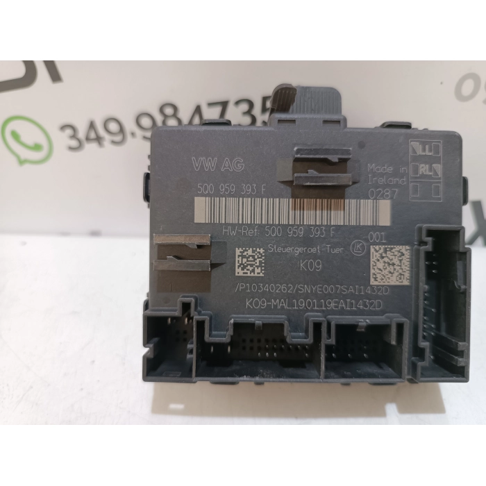 5Q0959393F CENTRALINA PORTA ANTERIORE SINISTRO SX USATO VW GOLF VII 7 1.6 TDI (2012\2019)