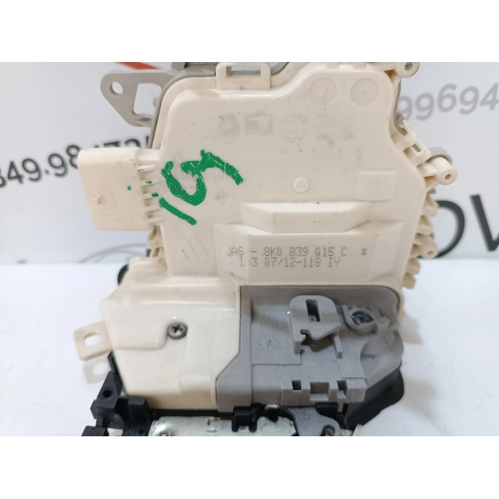 8K0839015C ART.27316 SERRATURA CHIUSURA PORTA POSTERIORE SINISTRO SX USATO AUDI A3 (8V) (2012\2019) 2013