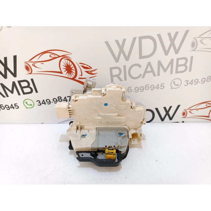 8E1837015AA SERRATURA ELETTRICA 9 PIN PORTA ANTERIORE SINISTRO SX USATO AUDI A4 (B7) AVANT 2.0 TDI (2004\2009) 2007