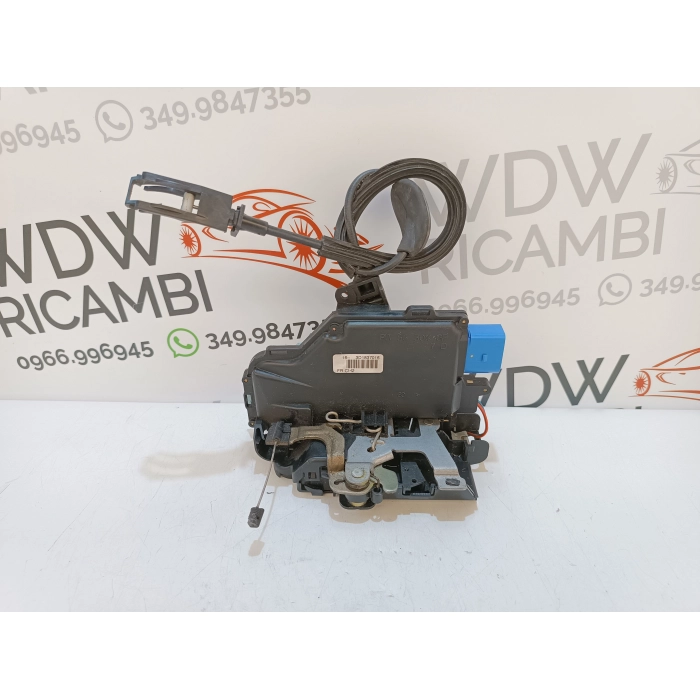 3D1837016 SERRATURA CHIUSURA PORTA ANTERIORE DESTRO DX USATO VW GOLF PLUS (2004\2014)