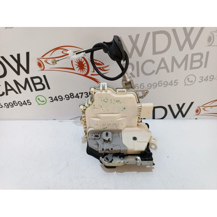8K0839016C ART.27338 SERRATURA PORTA POSTERIORE DESTRO DX USATO AUDI A4 (B8) 2.0 TDI (2007\2015)