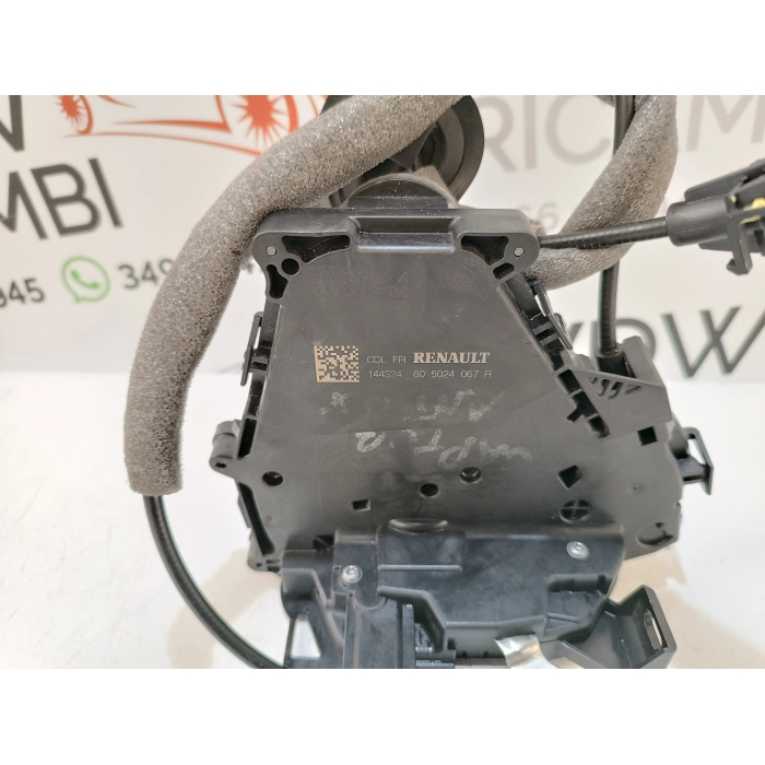 805024067R SERRATURA CHIUSURA PORTA ANTERIORE DESTRO DX USATO RENAULT CAPTUR 2° (DAL 2019 IN POI >)