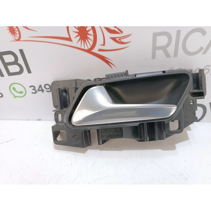 98201553W MANIGLIA INTERNA POSTERIORE SINISTRO SX USATO OPEL CROSSLAND X (DAL 2017 IN POI >)