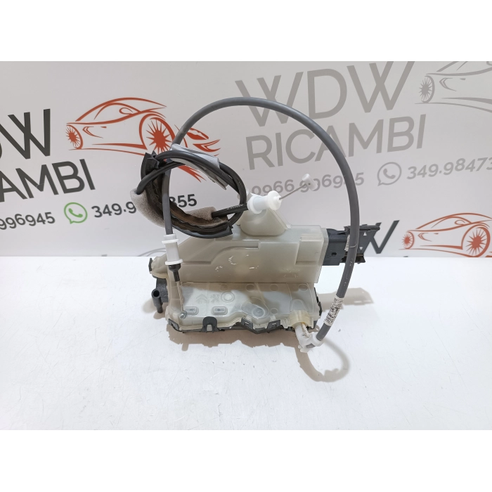 PSA123984 SERRATURA CHIUSURA ELETTRICA PORTA POSTERIORE DESTRO DX USATO CITROEN C3 3° SERIE (DAL 2016>)