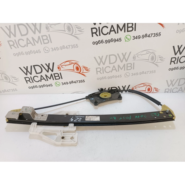 8U0839462 MECCANISMO ALZAVETRO PORTA POSTERIORE DESTRO DX USATO AUDI Q3 8U 2.0 TDI (2011\2018)