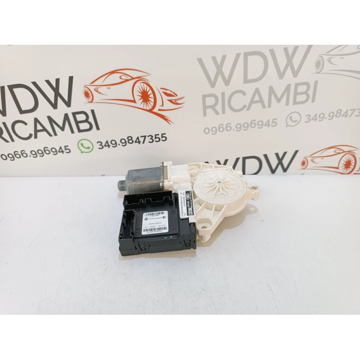 8P4959802D MOTORINO ALZAVETRO PORTA POSTERIORE DESTRO DX USATO AUDI A3 (8P) (2003\2012)