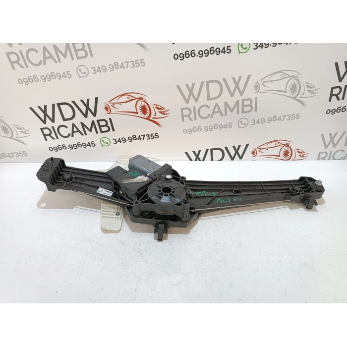 9810488580 ALZAVETRO ELETTRICO 6 PIN PORTA POSTERIORE SINISTRO SX USATO PEUGEOT 3008 II 2° (DAL 2016 > IN POI)