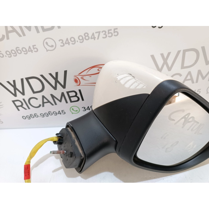 SPECCHIO SPECCHIETTO ELETTRICO 11 PIN DESTRO DX USATO RENAULT CAPTUR (J5) (2013\2019)