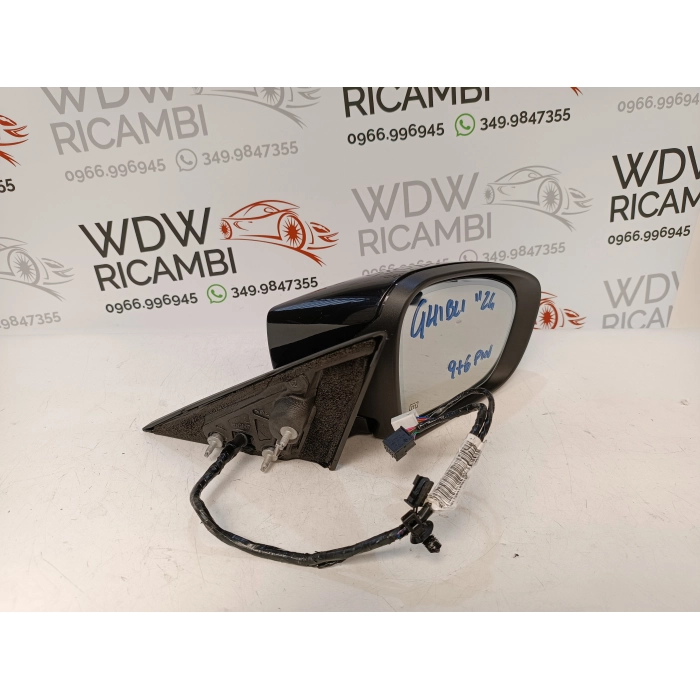 SPECCHIO SPECCHIETTO ELETTRICO 15 PIN 9+6 DESTRO DX USATO MASERATI GHIBLI (DAL 2013 IN POI >)