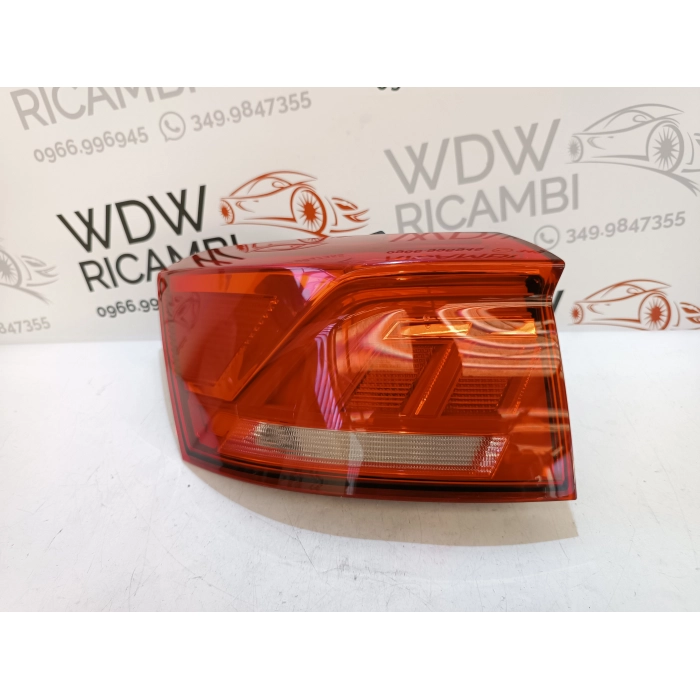 2GA945095 FANALE STOP LED ESTERNO POSTERIORE SINISTRO SX USATO VW T-ROC T ROC (2017\2020) 2018