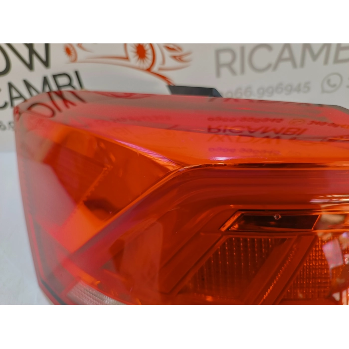 2GA945095 FANALE STOP LED ESTERNO POSTERIORE SINISTRO SX USATO VW T-ROC T ROC (2017\2020) 2018