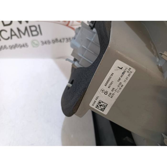 A2468200164 FANALE STOP ESTERNO POSTERIORE SINISTRO SX USATO MERCEDES CLASSE B (W246) (2011\2018)