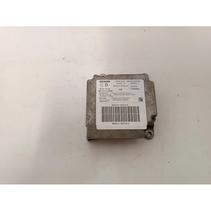 5WK42908 CENTRALINA CRASCH AIRBAG PEUGEOT 307 2.0 9652712180