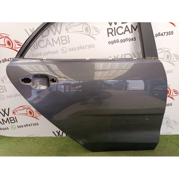 PORTA PORTIERA SPORTELLO POSTERIORE DESTRO DX USATO GRIGIO KIA RIO (YB) 1.2 (DAL 2017 IN POI >)