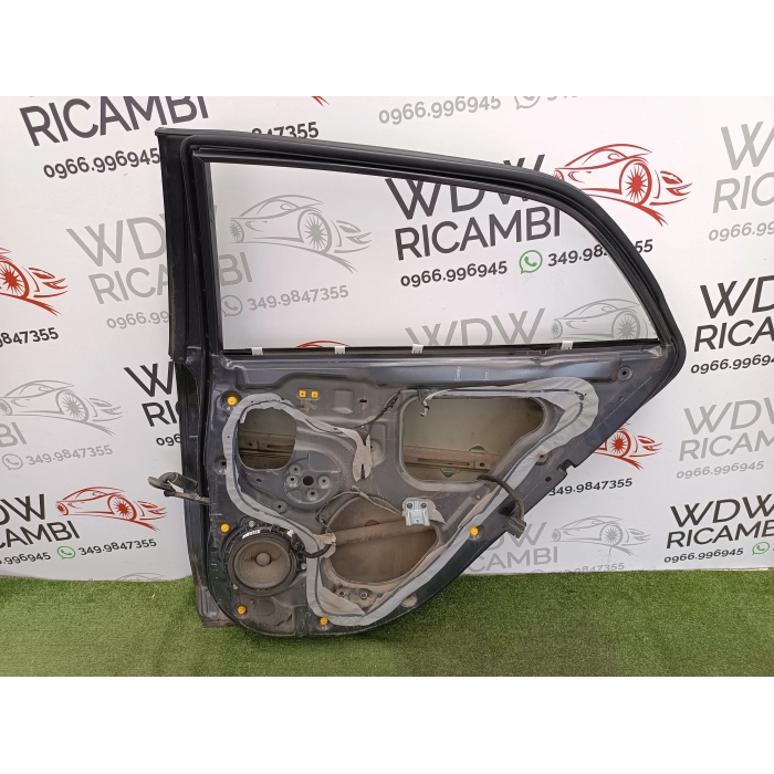 PORTA PORTIERA SPORTELLO POSTERIORE DESTRO DX USATO GRIGIO KIA RIO (YB) 1.2 (DAL 2017 IN POI >)