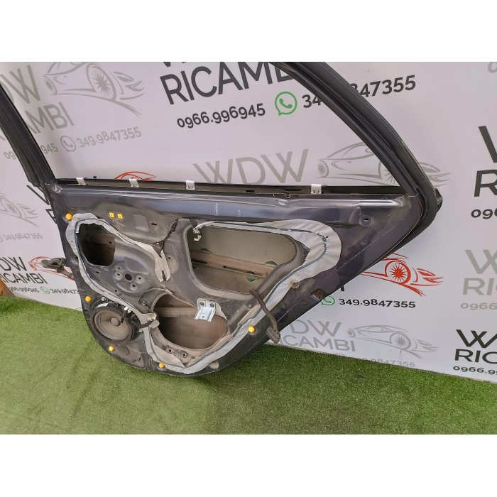 PORTA PORTIERA SPORTELLO POSTERIORE DESTRO DX USATO GRIGIO KIA RIO (YB) 1.2 (DAL 2017 IN POI >)