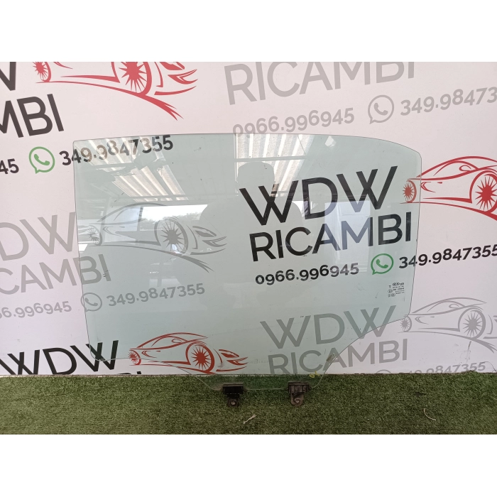 VETRO SCENDENTE PORTA POSTERIORE SINISTRO SX USATO KIA RIO (YB) 1.2 (DAL 2017 IN POI >)