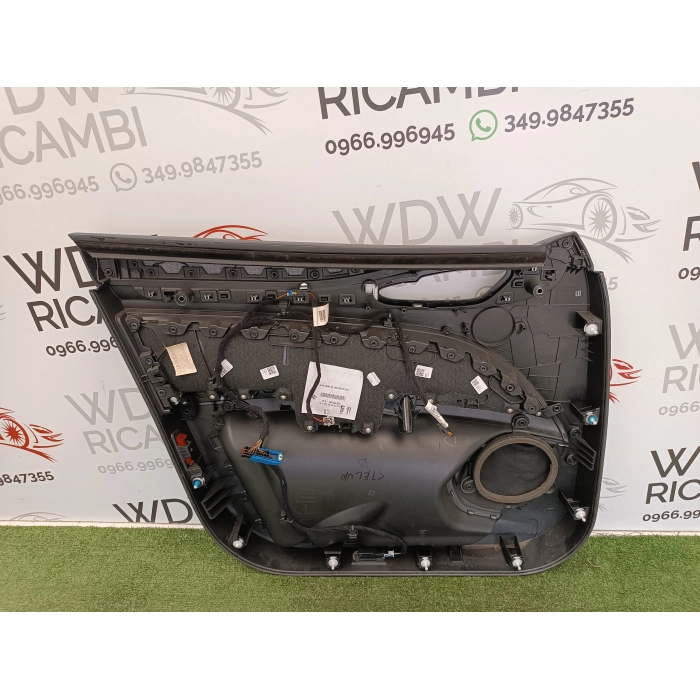 156197041 PANNELLO INTERNO IN PELLE PORTA ANTERIORE DESTRO USATO ALFA ROMEO STELVIO (949) (DAL 2016 IN POI >)