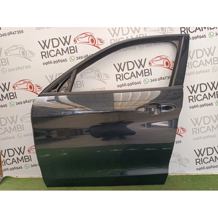 PORTA PORTIERA SPORTELLO USATO ANTERIORE SINISTRO SX NERO ALFA ROMEO STELVIO (949) (DAL 2016 IN POI >)