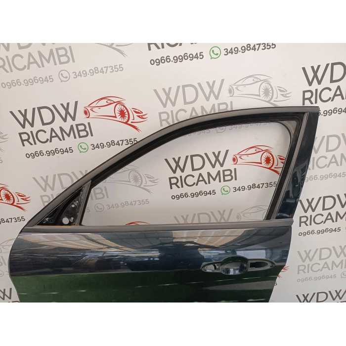 PORTA PORTIERA SPORTELLO USATO ANTERIORE SINISTRO SX NERO ALFA ROMEO STELVIO (949) (DAL 2016 IN POI >)