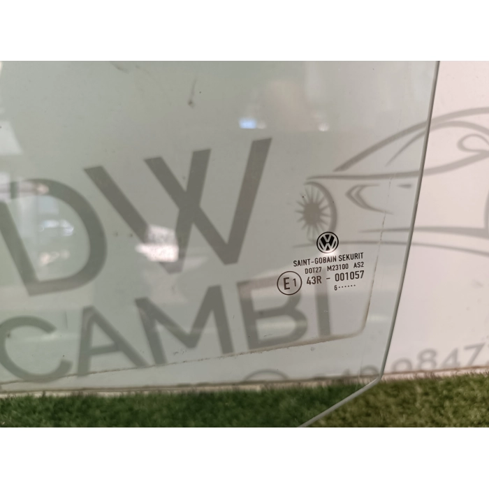 VETRO SCENDENTE PORTA POSTERIORE SINISTRO SX VOLKSWAGEN GOLF V 5 2.0 GTD