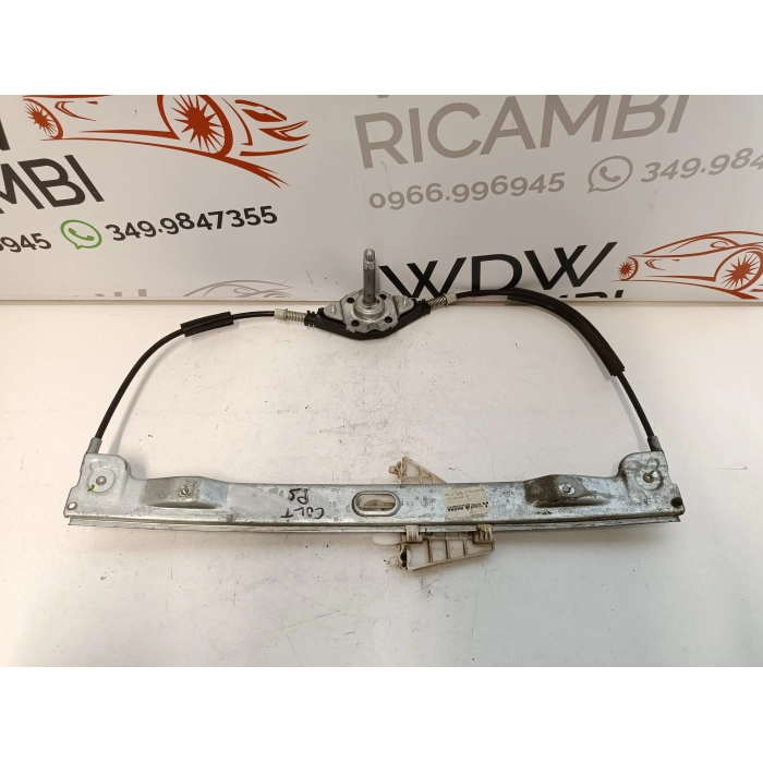 ALZAVETRO ALZACRISTALLO MANUALE POSTERIORE SINISTRO SX MITSUBISHI COLT Z30 CZ3 (04-12)