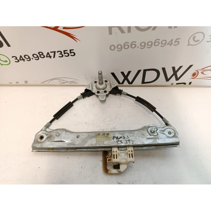 518435590 ALZAVETRO MANUALE PORTA POSTERIORE SINISTRO SX FIAT PANDA (312\319) 2012 IN POI