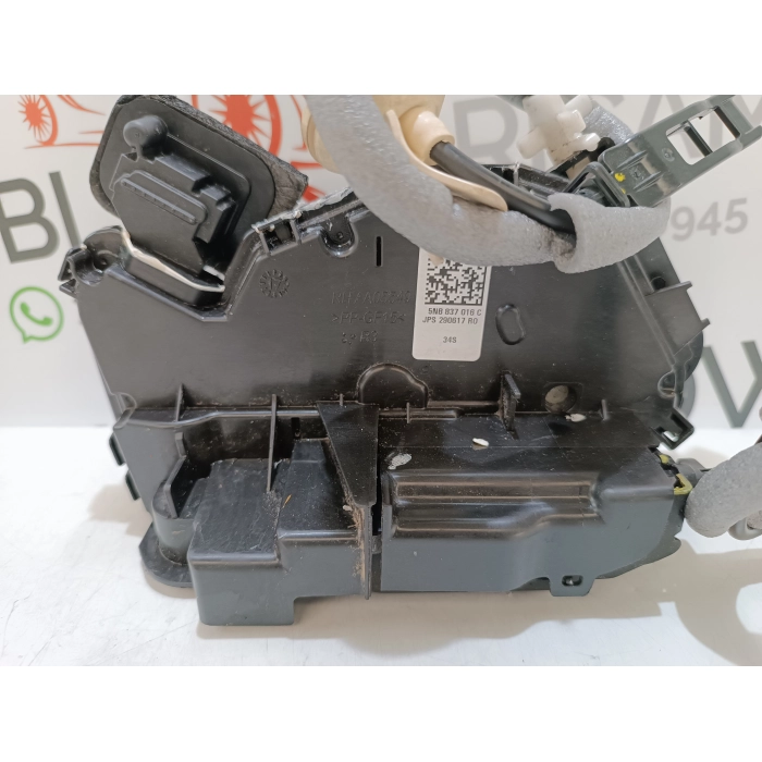 5NB837016C SERRATURA CHIUSURA PORTA ANTERIORE DESTRO USATO VW TIGUAN (AD1) (2016\2024)